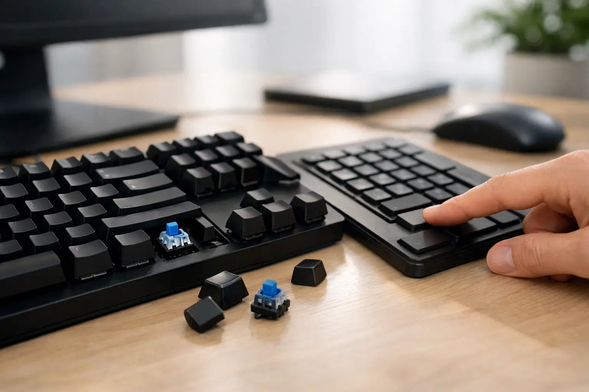 Diferencia entre teclado mecánico y membrana
