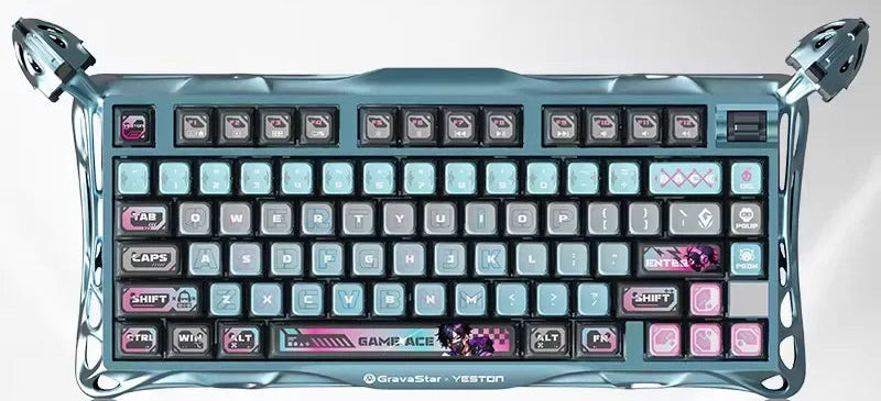 Teclado Futurista GravaStar K1 Pro