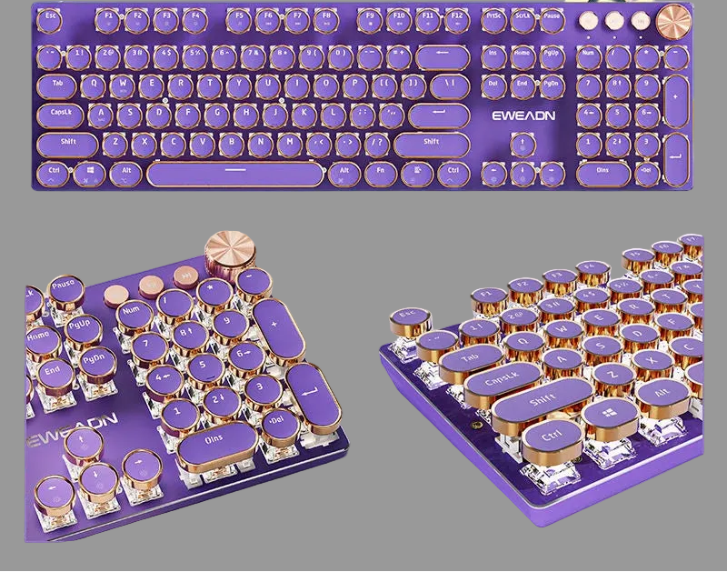 Teclado Maquina de Escribir EWEADN V20