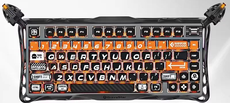 Teclado Futurista GravaStar K1 Pro