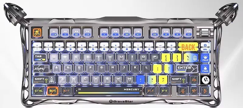 Teclado Futurista GravaStar K1 Pro