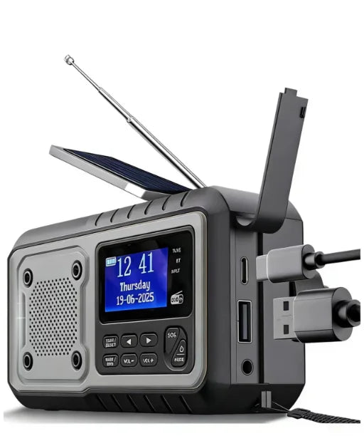 RADIO SOLAR DE EMERGENCIA