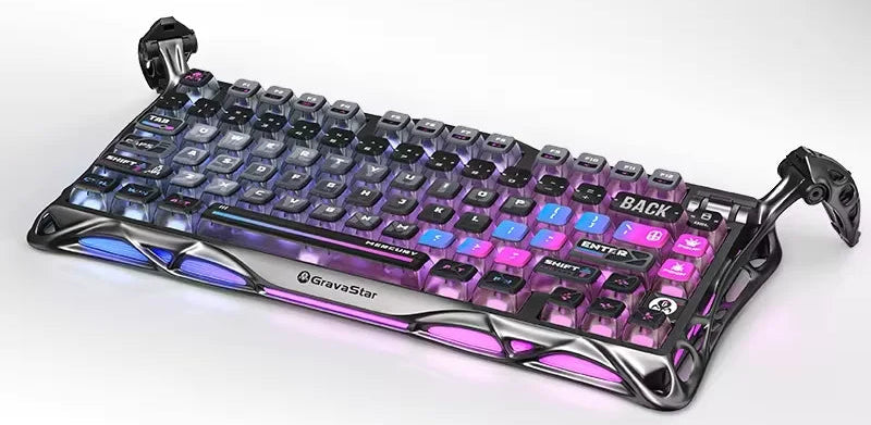 Teclado Futurista GravaStar K1 Pro