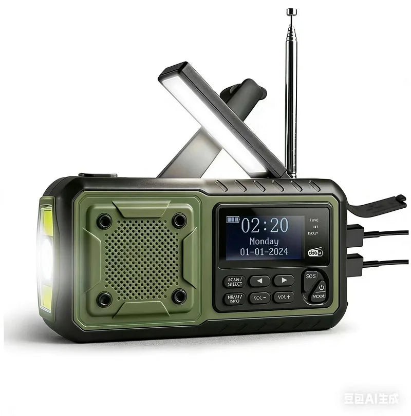 RADIO SOLAR DE EMERGENCIA