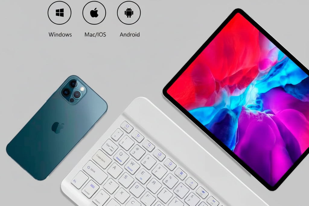 Teclado inalámbrico con Bluetooth UNIVERSAL 069