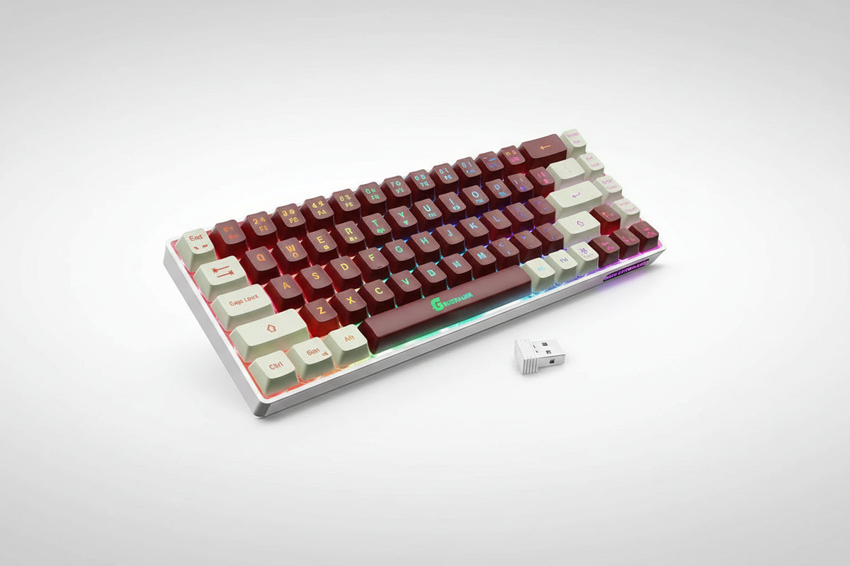 Teclado gaming inalámbrico GEODMAER26