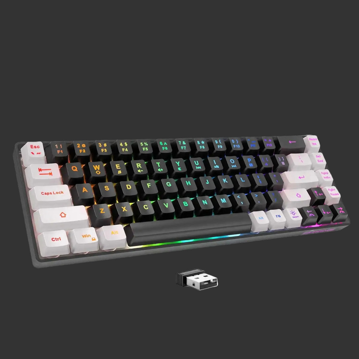 Teclado con batería recargable GEODMAER 53