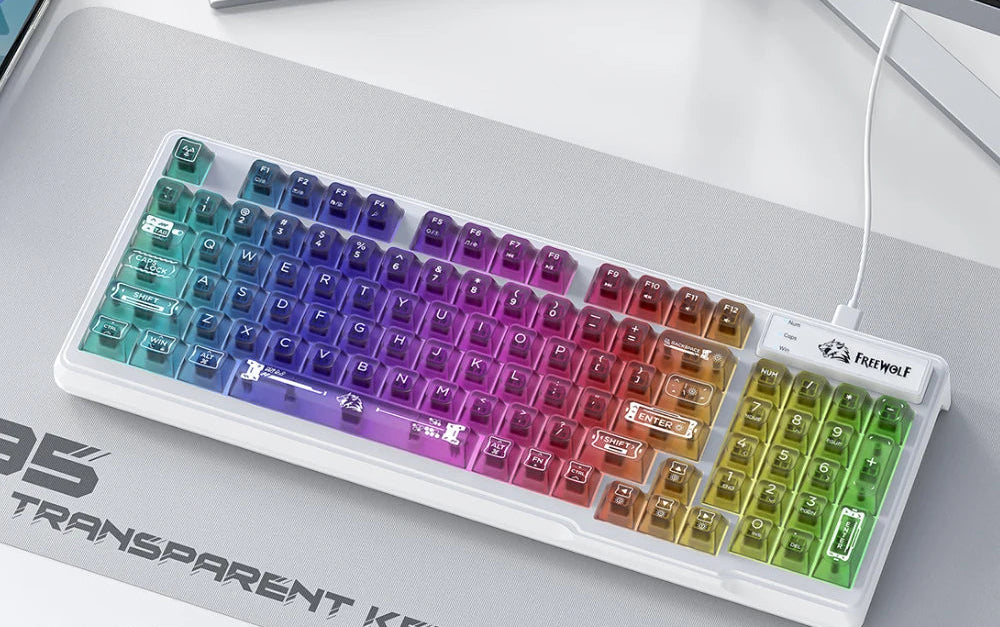 Teclado con Iluminación FREEWOLF M95