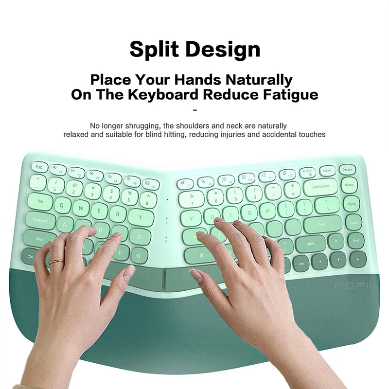 Teclado MOFII Ergonomic 2.4G