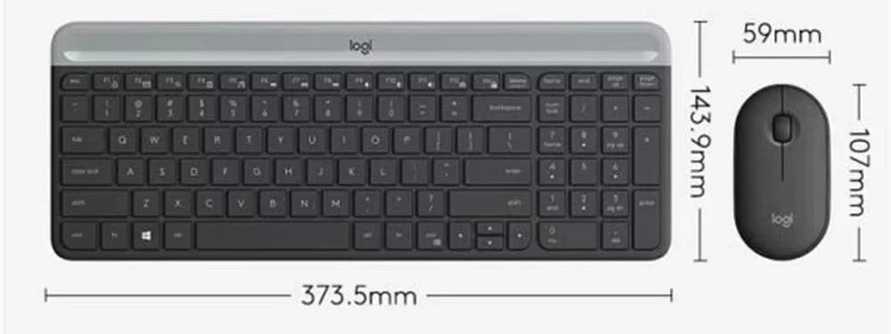 Teclado Inalámbrico Logitech MK470