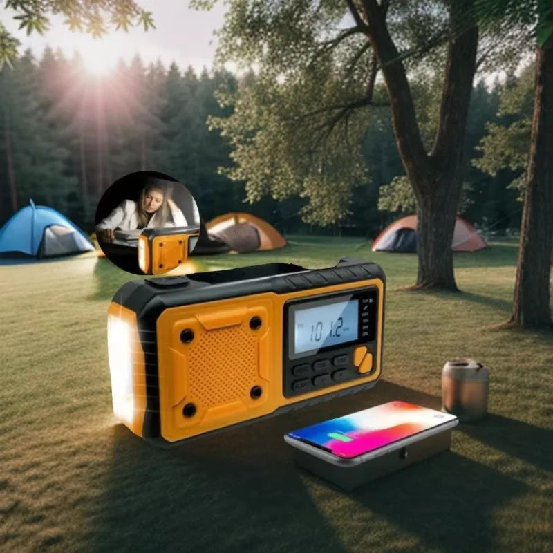 RADIO SOLAR DE EMERGENCIA