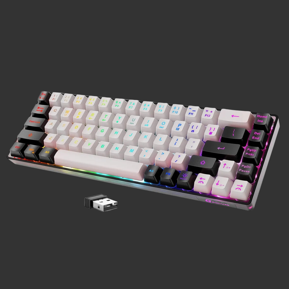 Teclado con batería recargable GEODMAER 53
