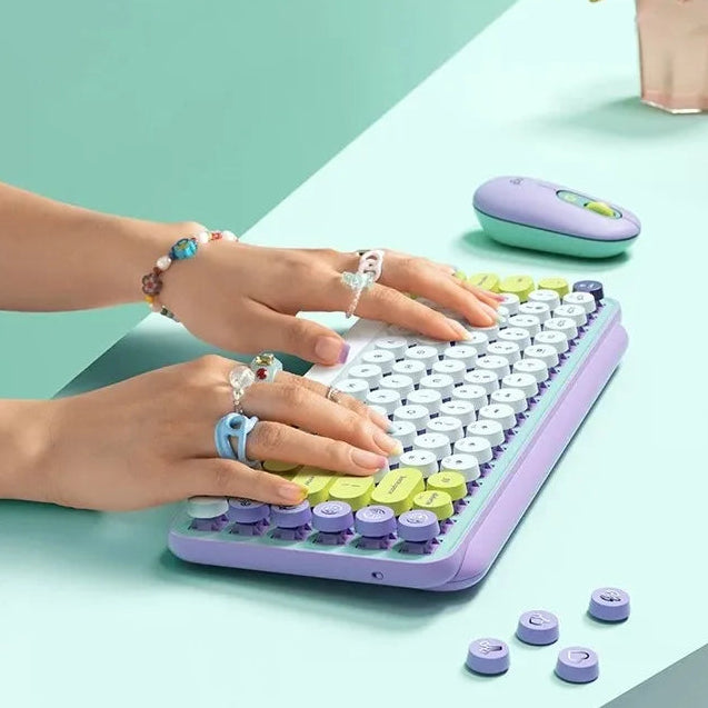 Teclado + Mouse Logitech POP KEYS
