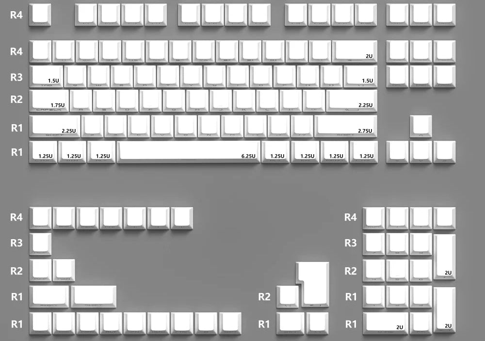 Teclado Personalizado Set PBT 129